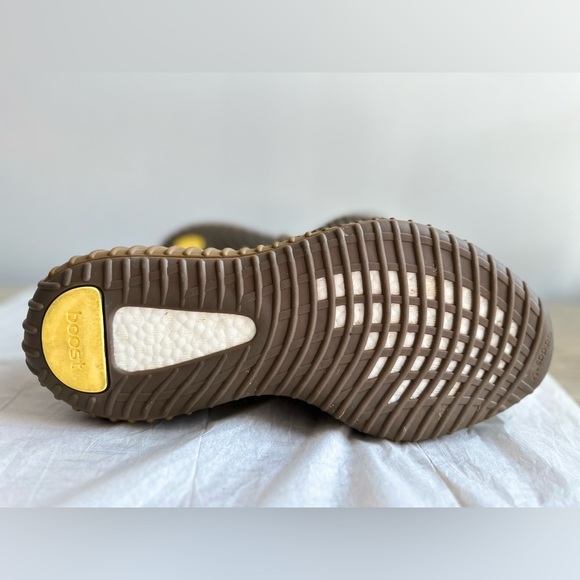 adidas mens Yeezy Boost 350 V2 Shoes, Earth, Men’s 11.5 - Picture 7 of 7